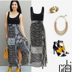 Cabi zebra 🦓 stripe maxi in EUC